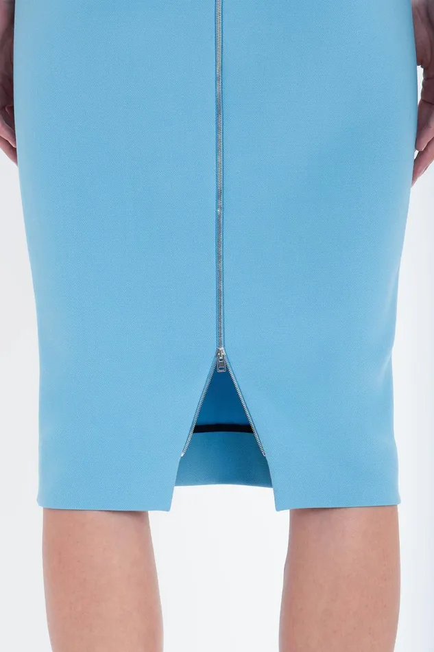 Dresses Women Victoria Beckham Exclusive Fitted TShirt Dress In Periwinkle Blue Dresses Women Victoria Beckham Exclusive Fitted TShirt Dress In Periwinkle Blue