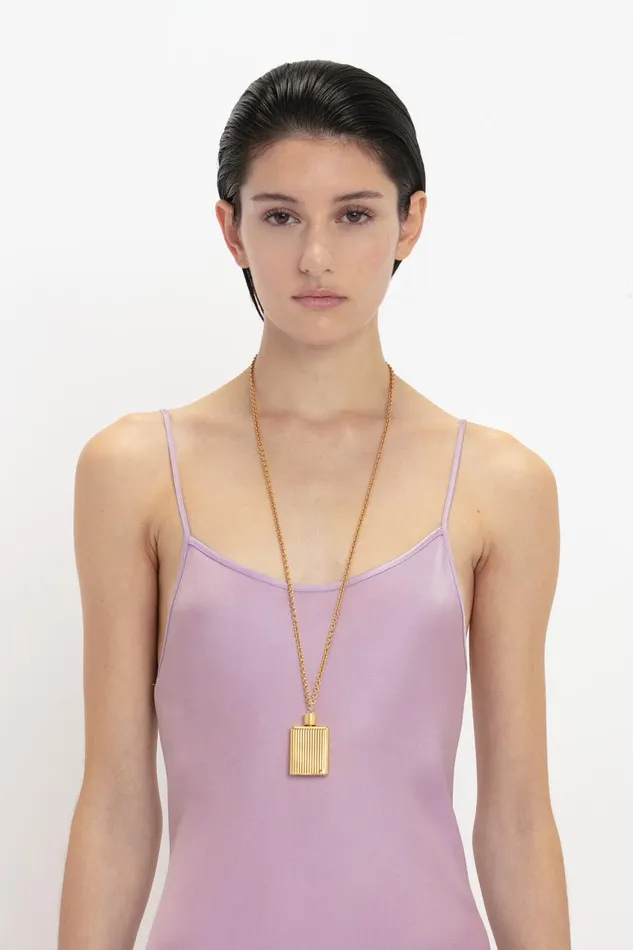 Dresses Women Victoria Beckham Low Back Cami FloorLength Dress In Rosa