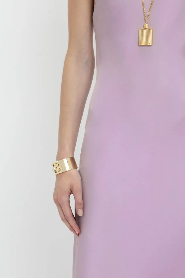 Dresses Women Victoria Beckham Low Back Cami FloorLength Dress In Rosa