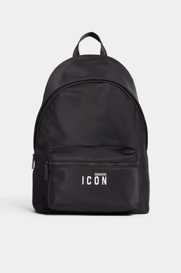 Dsquared2 Backpacks Icon Backpack Blackwhite 8211 Men