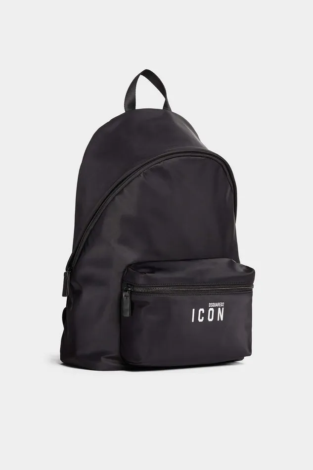 Dsquared2 Backpacks Icon Backpack Blackwhite 8211 Men