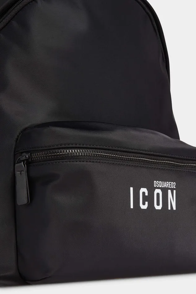 Dsquared2 Backpacks Icon Backpack Blackwhite 8211 Men