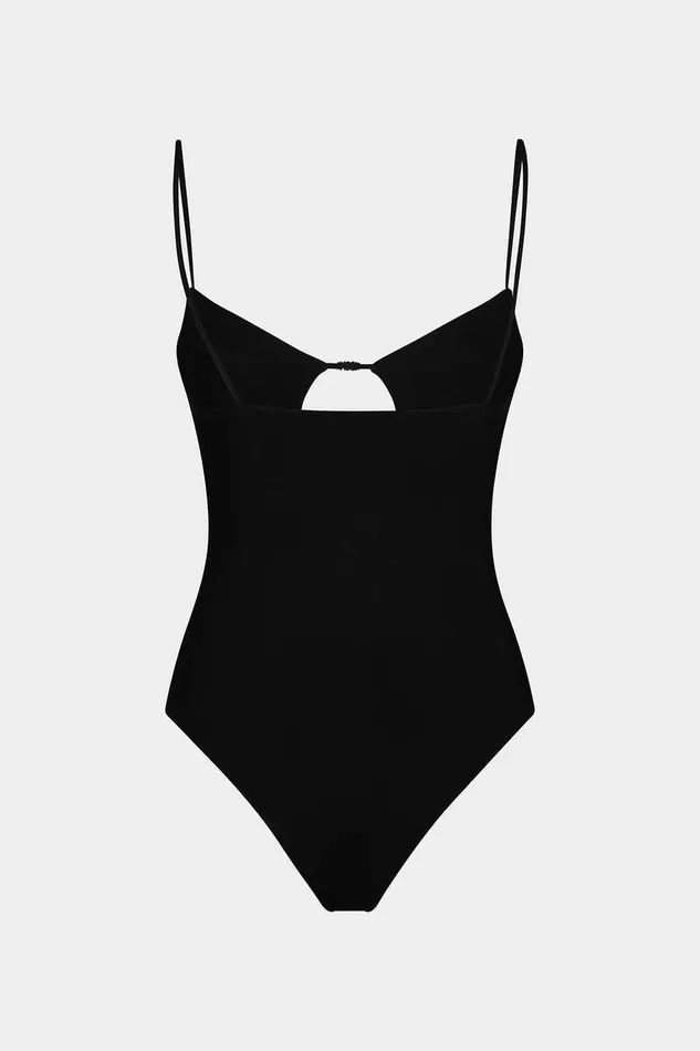 Dsquared2 Beachwear Icon Clubbing One Piece Black 8211 Women