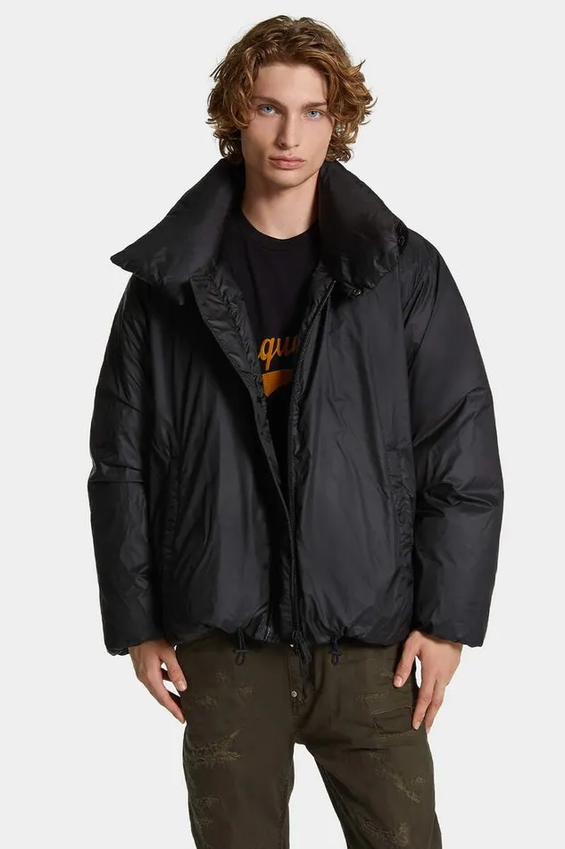 Dsquared2 Coats and Outerwear Light Ball Puffer Jacket Black 8211 Men