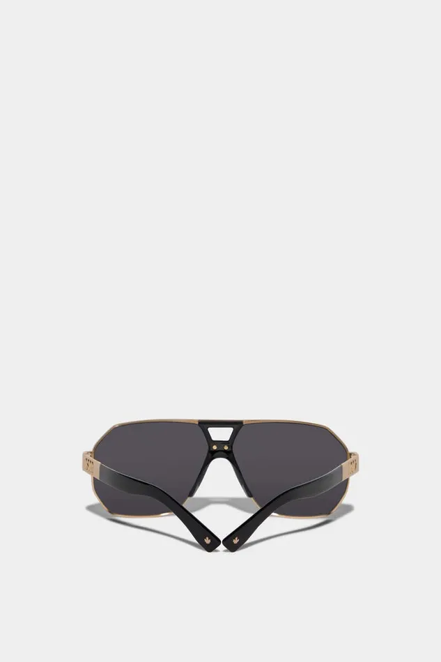 Dsquared2 Eyewear Hype Gold Sunglasses Gold 8211 MenWomen