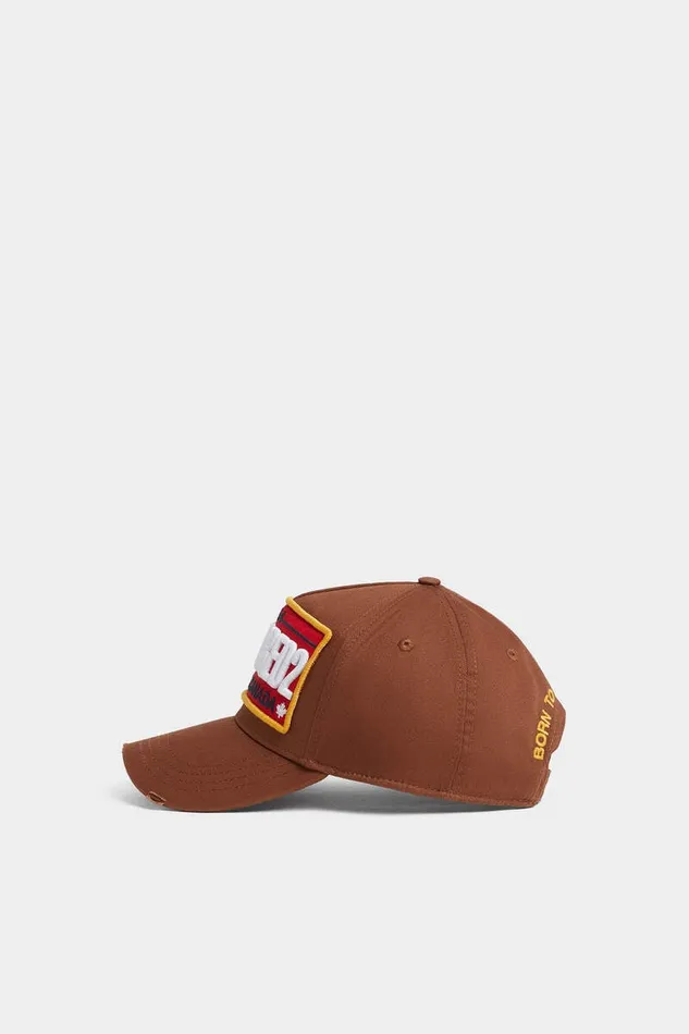 Dsquared2 Headwear Canada Patch Baseball Cap Hazelnutred 8211 Men