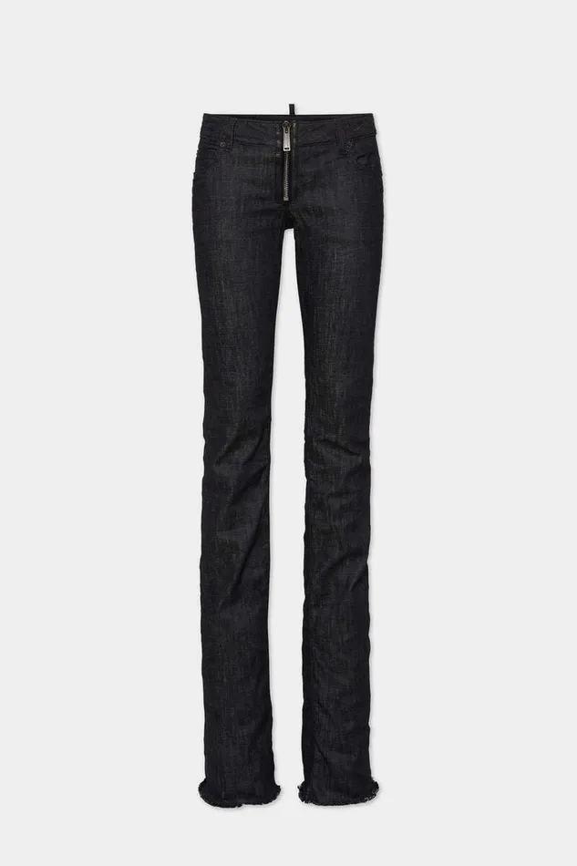 Dsquared2 Jeans Black Rinse Wash Bootcut Sharpei Jeans 8211 Women
