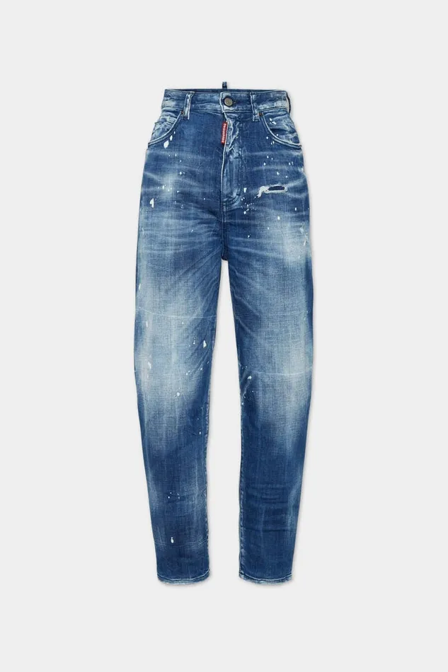 Dsquared2 Jeans Medium Filo Blu Wash 80039S Jeans Navy 8211 Women