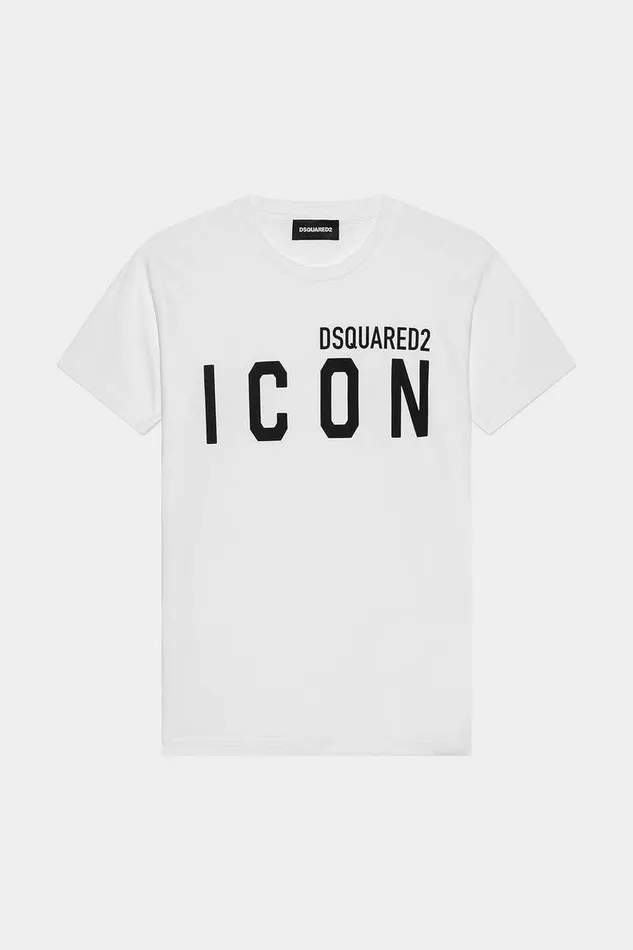 Dsquared2 Ready To Wear D2 Icon TShirt White 8211 Kids