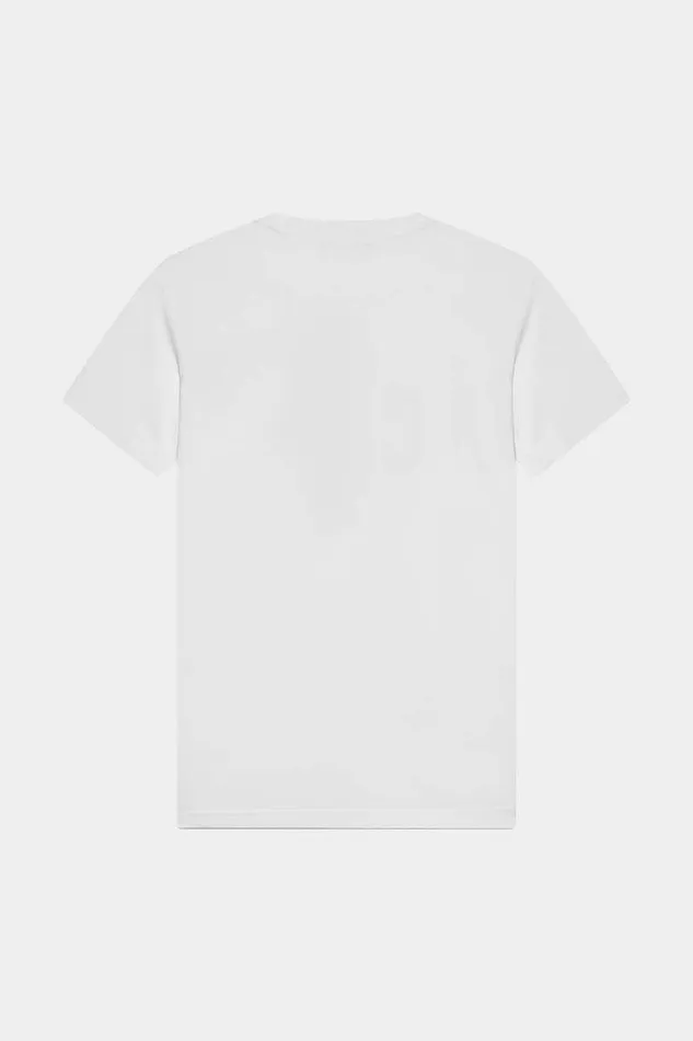 Dsquared2 Ready To Wear D2 Icon TShirt White 8211 Kids