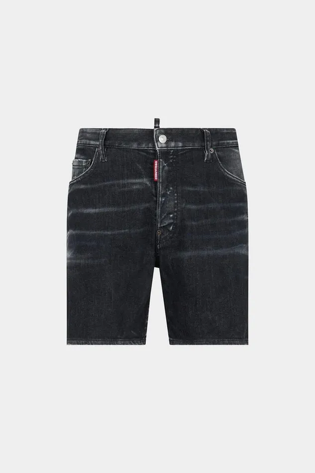 Dsquared2 Shorts Black Clean Wash Marine Shorts 8211 Men