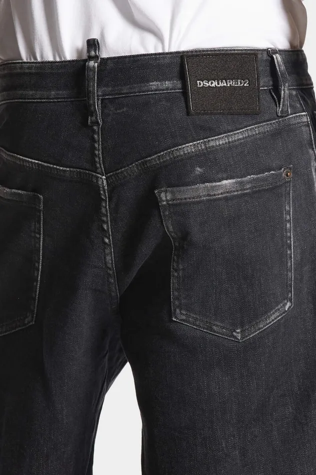 Dsquared2 Shorts Black Clean Wash Marine Shorts 8211 Men