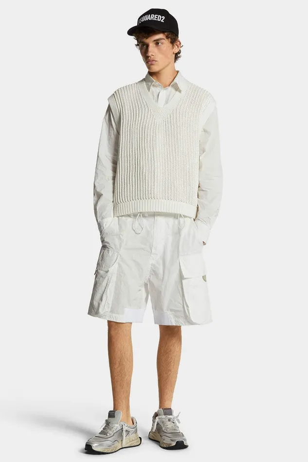 Dsquared2 Shorts Superlight Shorts White 8211 Men