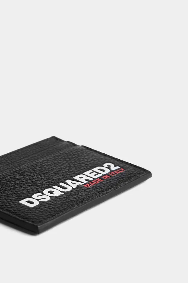 Dsquared2 Small Leather Goods Bob Credit Card Holder Black 8211 Men