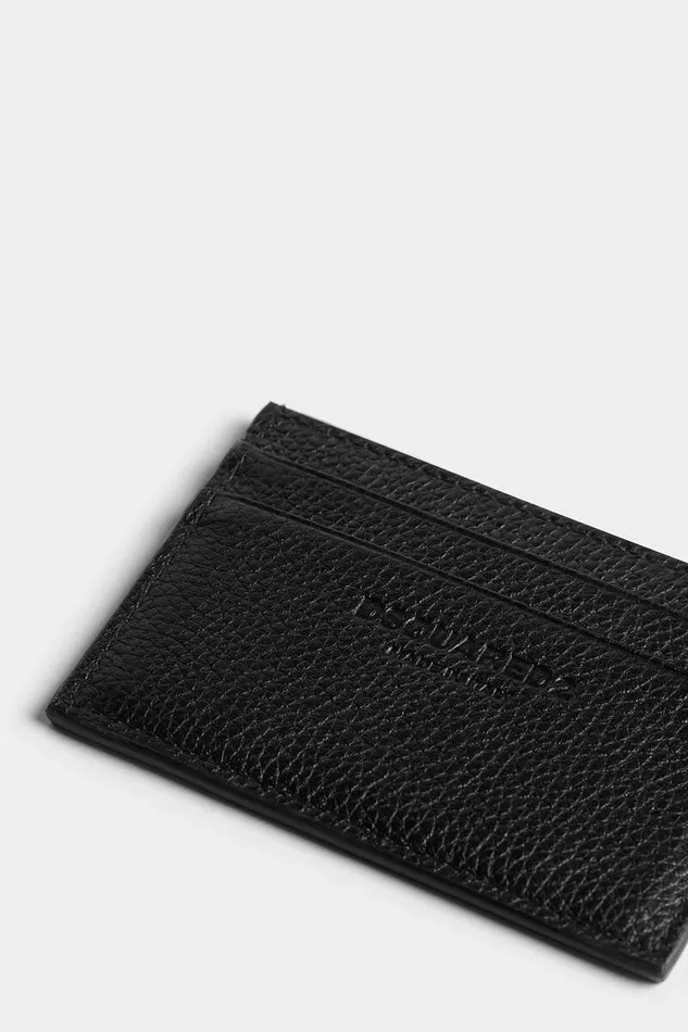 Dsquared2 Small Leather Goods Bob Credit Card Holder Black 8211 Men