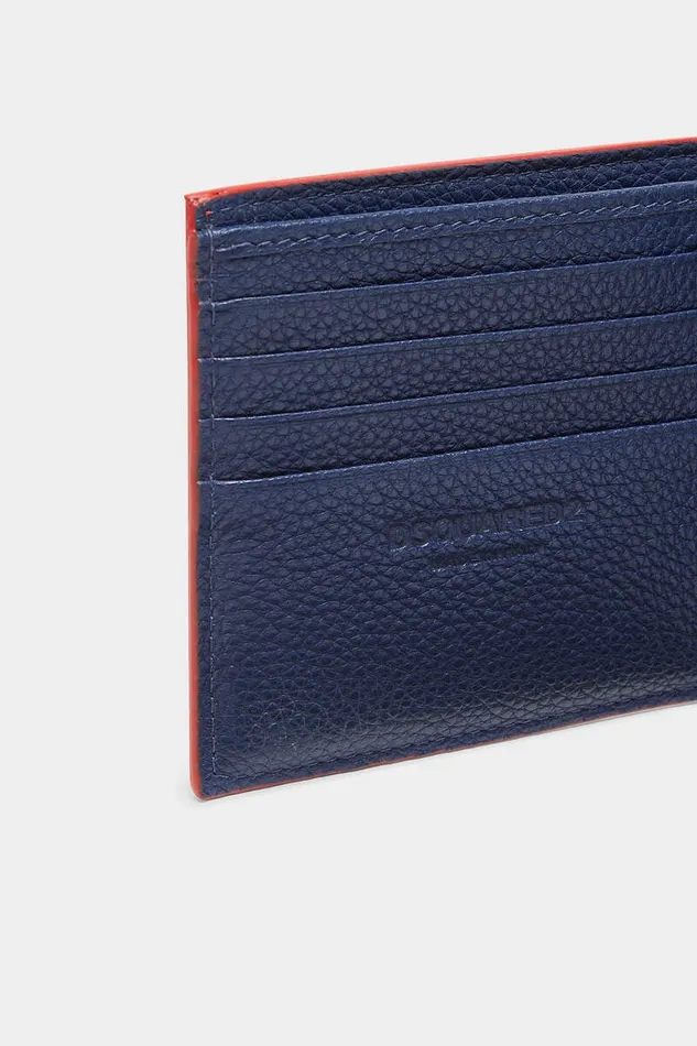 Dsquared2 Small Leather Goods Milano Wallet Bluered 8211 Men