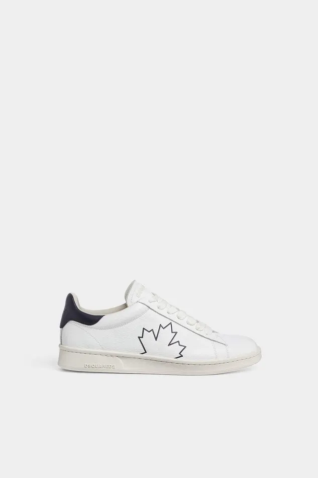 Dsquared2 Sneakers Maple Leaf Boxer Sneakers Whiteblack 8211 Men