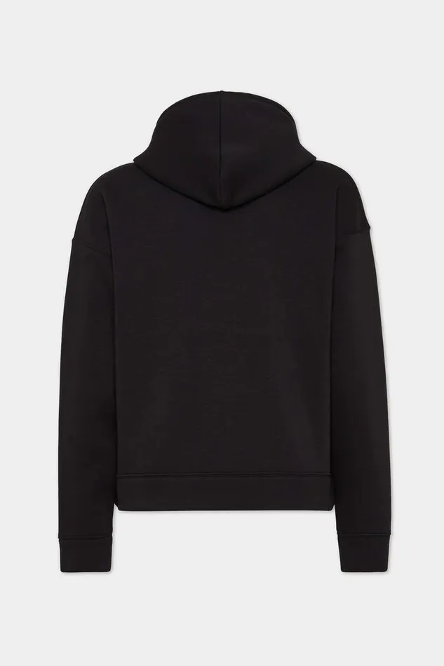Dsquared2 Sweatshirts Icon New Generation Loose Fit Hoodie Black 8211 Men