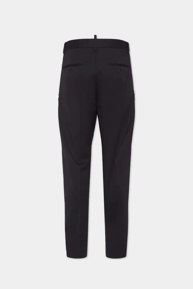 Dsquared2 Trousers Evening Embroidered Cigarette Pant Black 8211 Men
