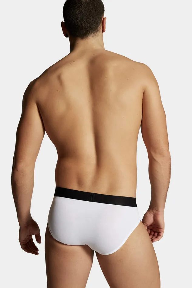Dsquared2 Underwear Basic Basic Brief Twin Pack White 8211 Men