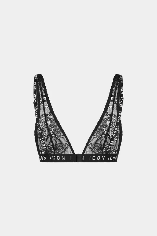 Dsquared2 Underwear Be Icon Triangle Bra Black 8211 Women