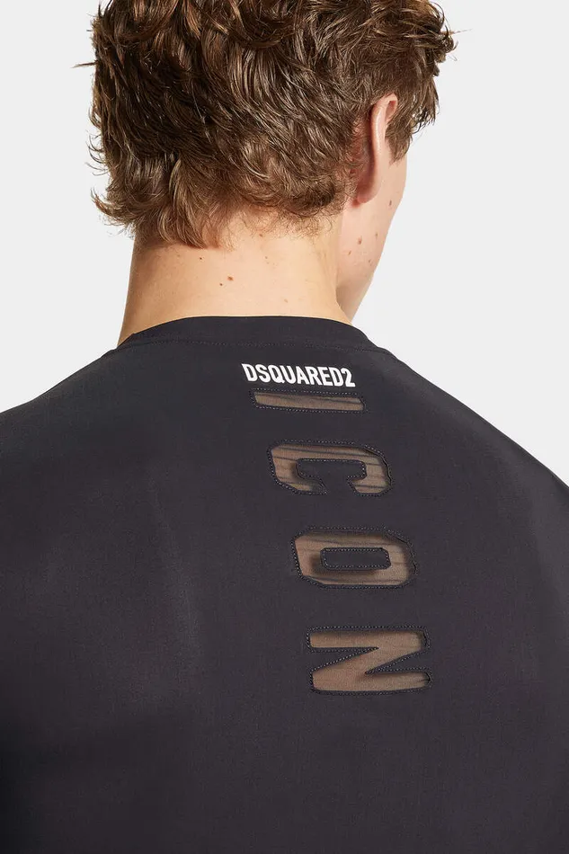 Dsquared2 Underwear Icon Long Sleeves TShirt Black 8211 Men