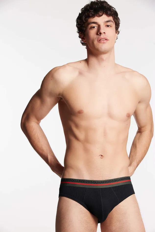 Dsquared2 Underwear Logo Brief Black 8211 Men