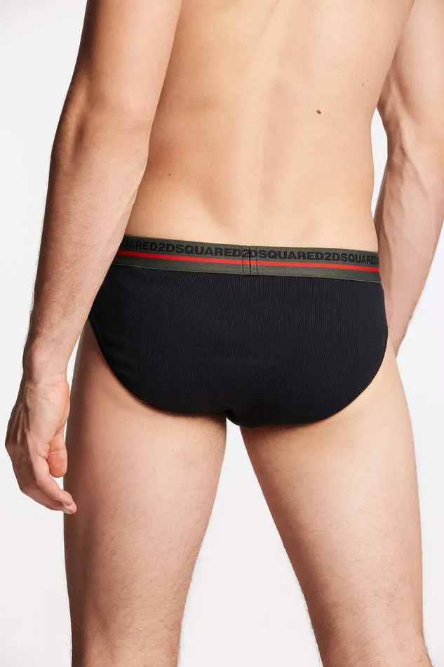 Dsquared2 Underwear Logo Brief Black 8211 Men
