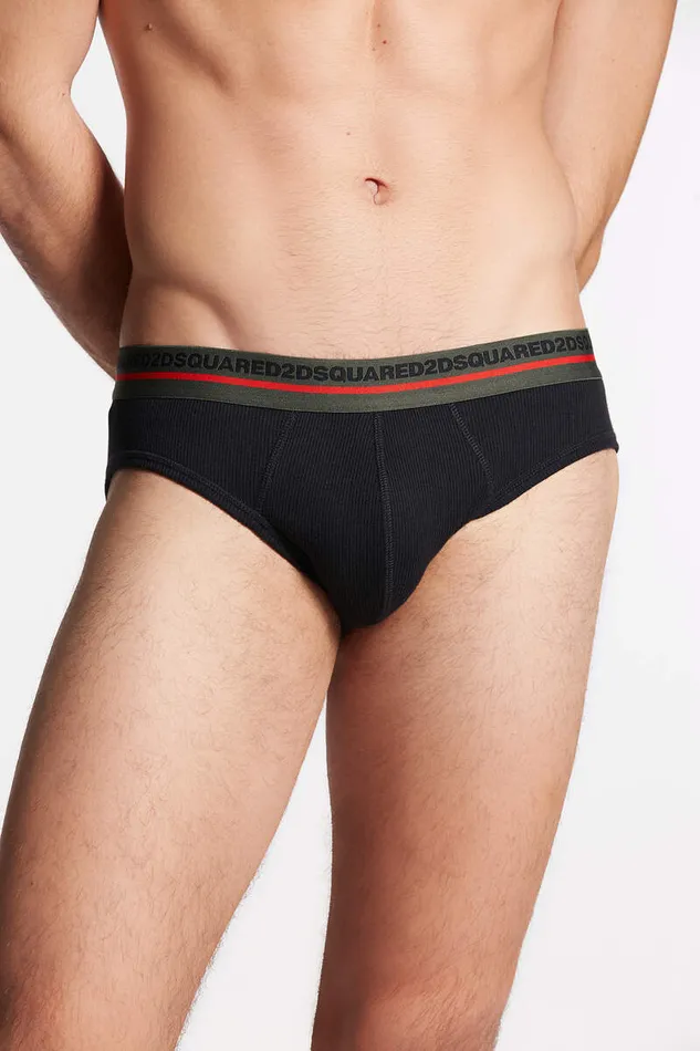 Dsquared2 Underwear Logo Brief Black 8211 Men