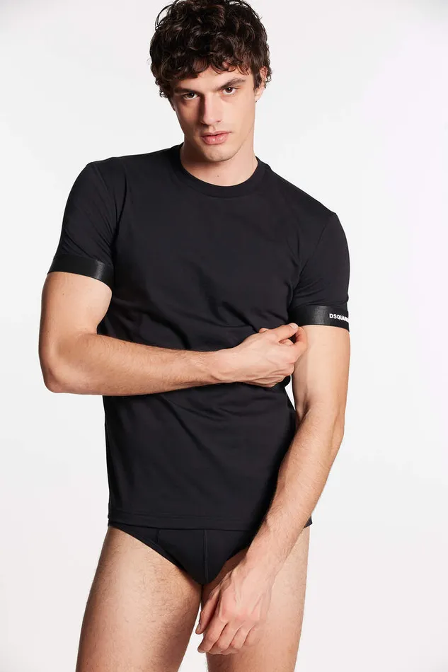 Dsquared2 Underwear Technicolor Round Neck TShirt Black 8211 Men