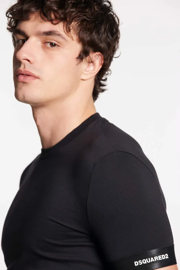 Dsquared2 Underwear Technicolor Round Neck TShirt Black 8211 Men