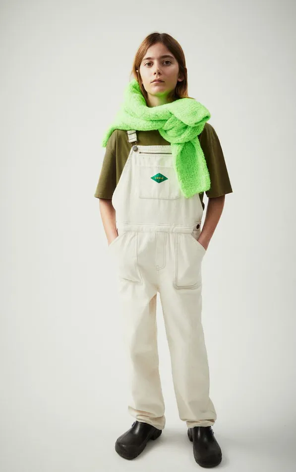 Dungarees Spywood Ecru Kids American Vintage Jeans
