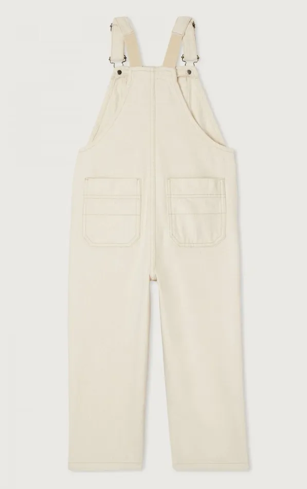 Dungarees Spywood Ecru Kids American Vintage Jeans Dungarees Spywood Ecru Kids American Vintage Jeans