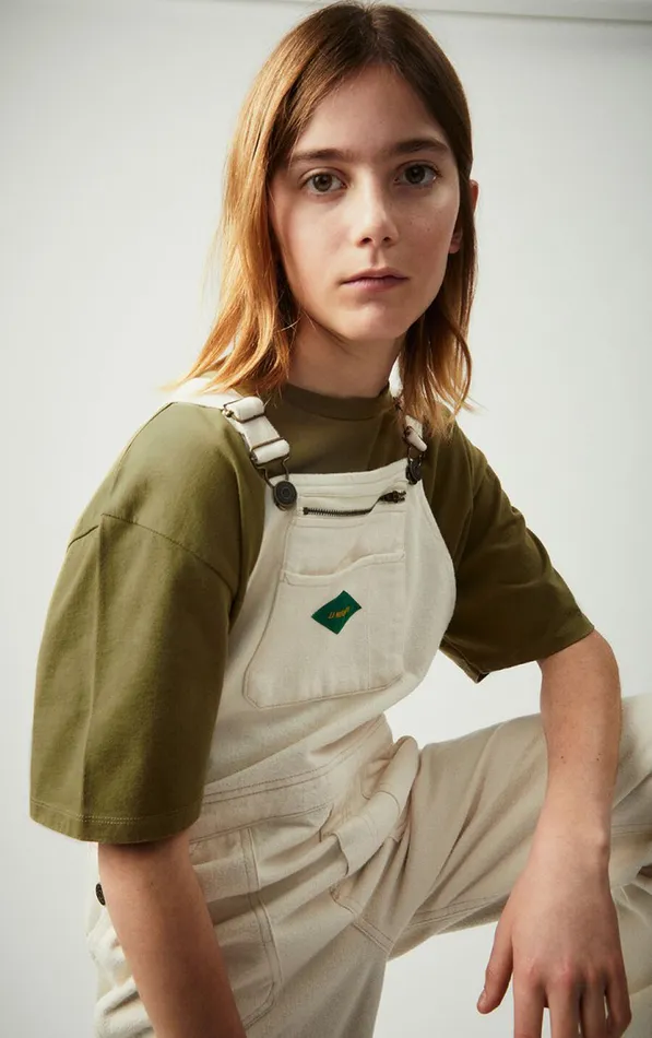 Dungarees Spywood Ecru Kids American Vintage Jeans Dungarees Spywood Ecru Kids American Vintage Jeans