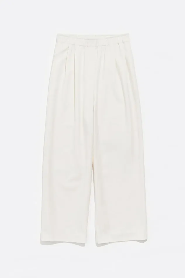 Ecru Cool Wool Joggers Ecru Women Bimba Y Lola Trousers Ecru Cool Wool Joggers Ecru Women Bimba Y Lola Trousers