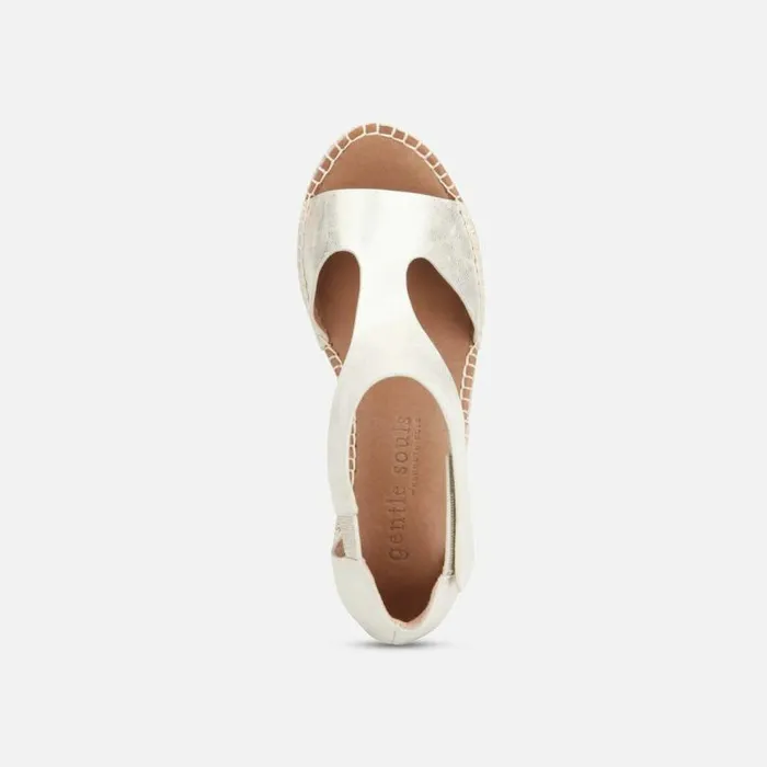 Elyssa Easy TStrap Wedge Sandal Ice Women Kenneth Cole Gentle Souls