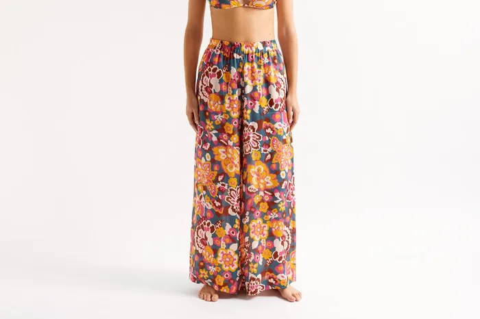 ERES Cactus Large Trousers Imprime Flower Power Women Beachwear and Accessories