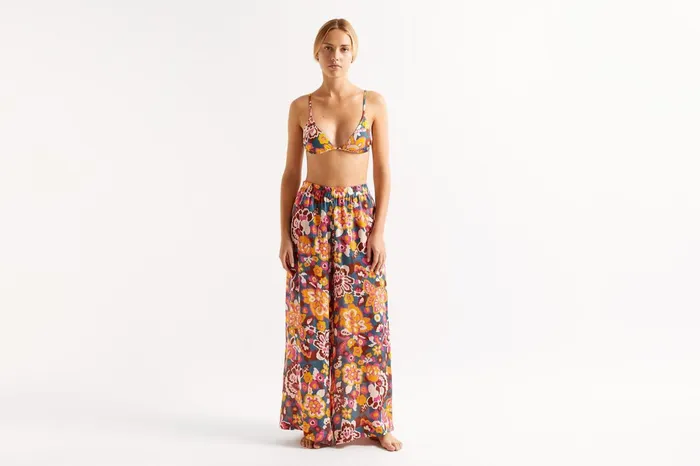 ERES Cactus Large Trousers Imprime Flower Power Women Beachwear and Accessories