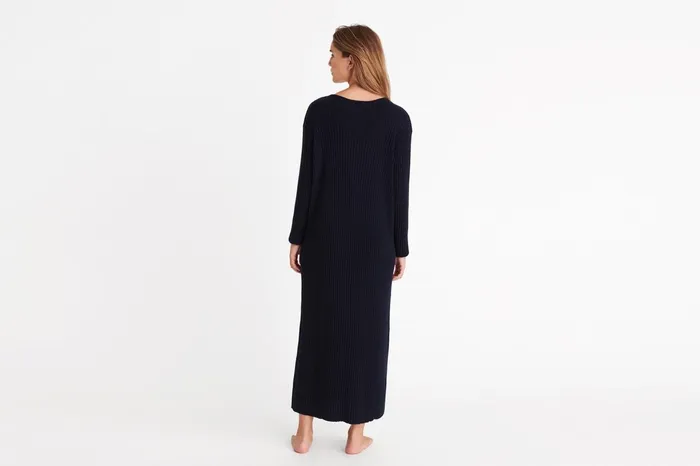 ERES Flirt Long Dress Nuit Noire Women Homewear