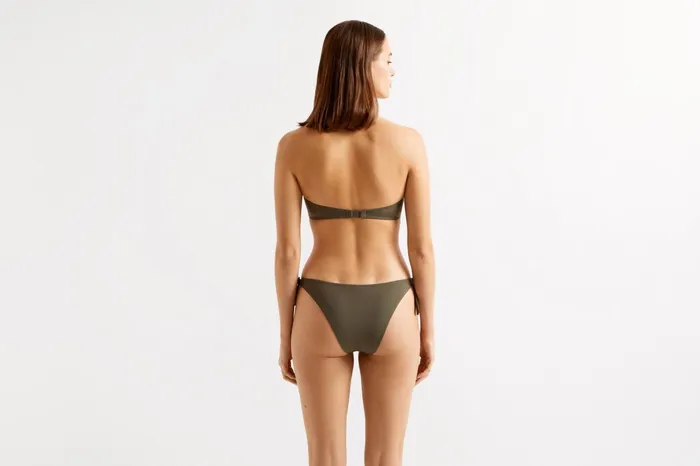 ERES Gang FullCup Triangle Bikini Top Olive Noire Women TwoPieces Swimsuits