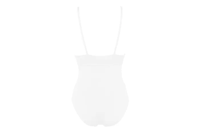 ERES Larcin Triangle OnePiece Blanc Women OnePiece Swimsuits