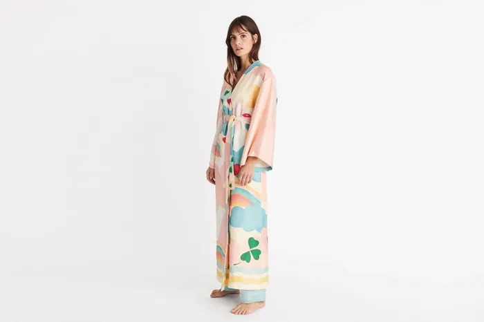 ERES Royaume Kimono Imprime Paradis Women Homewear