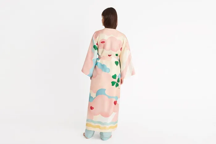 ERES Royaume Kimono Imprime Paradis Women Homewear