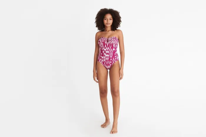 ERES Warm Bustier OnePiece Imprime Wind Sunset Women OnePiece Swimsuits