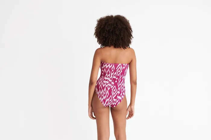 ERES Warm Bustier OnePiece Imprime Wind Sunset Women OnePiece Swimsuits