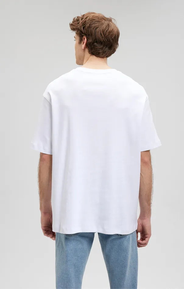 Essential Crew Neck TShirt In White Men Mavi Jeans TShirts Essential Crew Neck TShirt In White Men Mavi Jeans TShirts