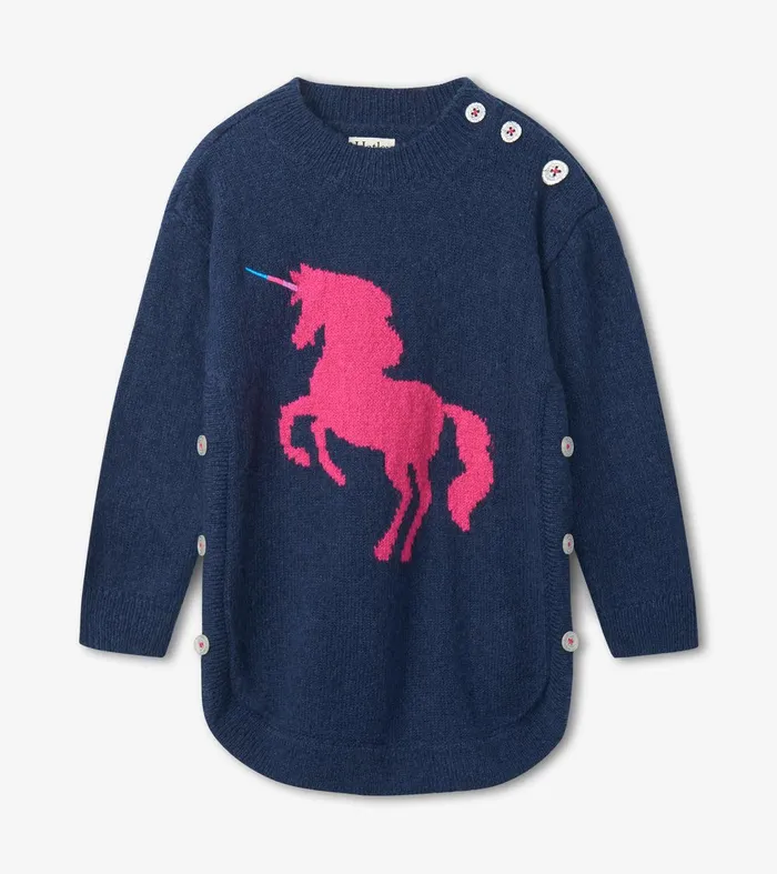 Fantastical Unicorn Chunky Sweater Tunic Hatley