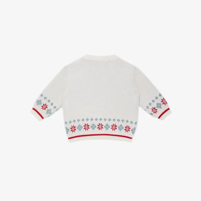 Fendi Baby Girl Baby Sweater Crewneck Baby Jumper 8211 Kids