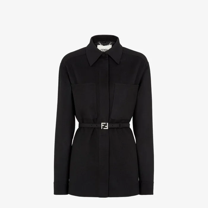 Fendi Coordinated Sets Jacket Black Wool GoTo Jacket 8211 Women