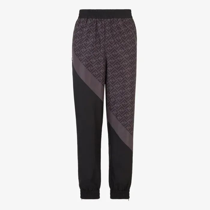 Fendi Coordinated Sets Pants Black Nylon Pants 8211 Men
